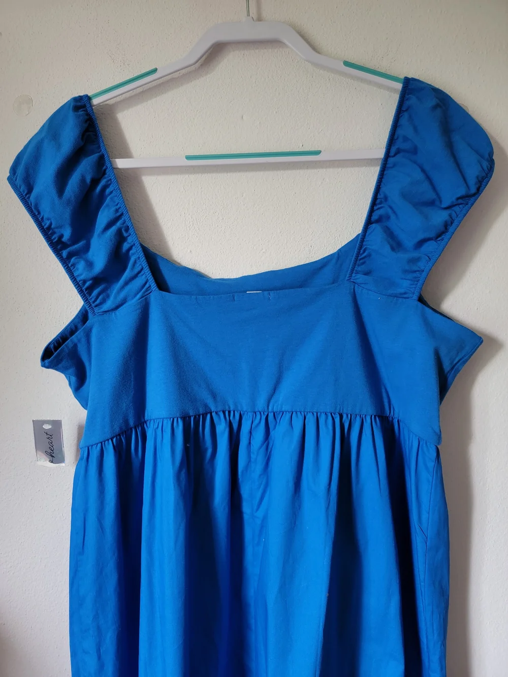 Derek Heart Royal Blue Midi Sleeveless Square Neckline Sundress Sz 2X NWT - Picture 5 of 14